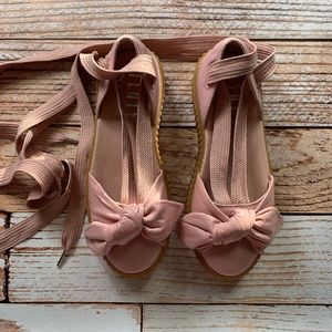 FENTY Puma pink lace up